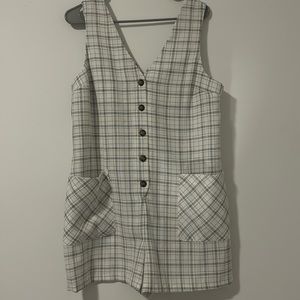 Plaid Topshop Romper